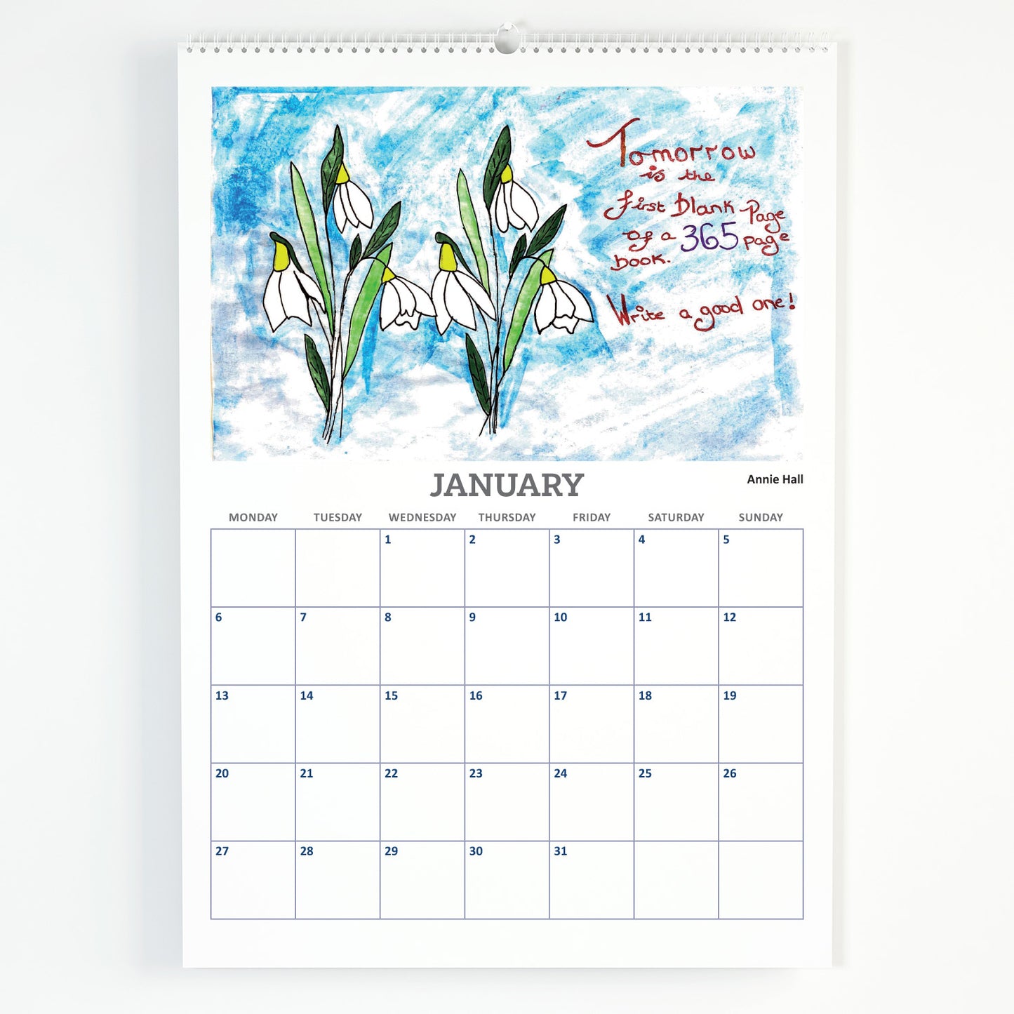 2025 A4 Calendar