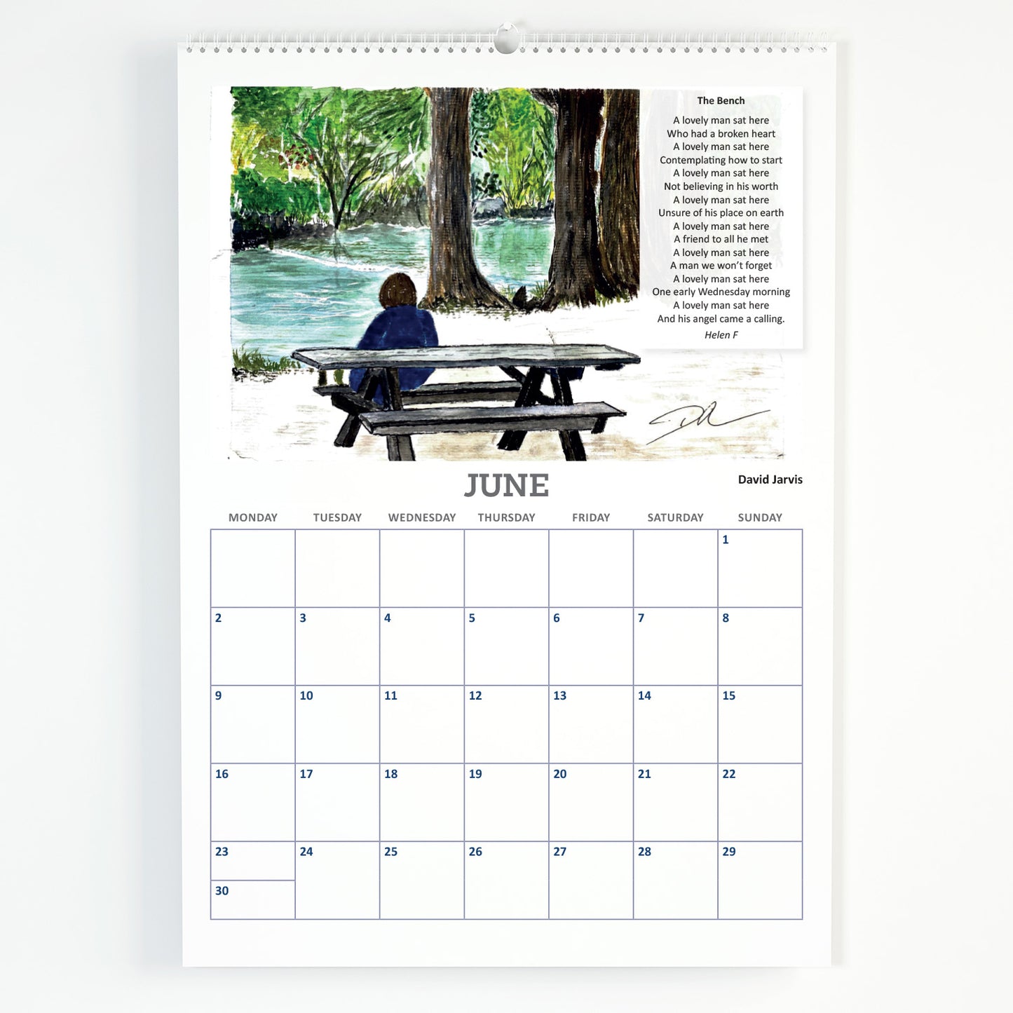 2025 A4 Calendar